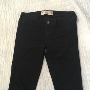 Black Hollister Skinny Jeans